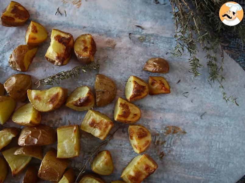 Oven roasted potatoes, the classic recipe - photo 4