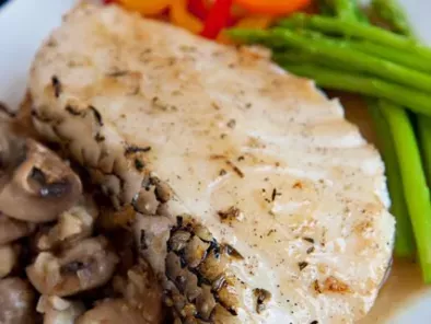 Pan-Fried Cod Fish With Butter Sauce