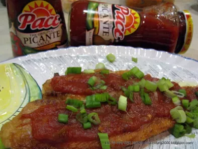 Pan-fried Fish Fillet with Pace Picante Sauce - photo 2