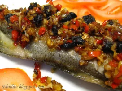 Pan Fried Threadfin Salmon With Salted Black Beans - photo 3