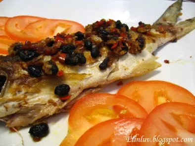 Pan Fried Threadfin Salmon With Salted Black Beans - photo 5