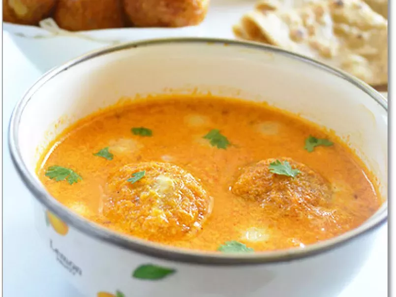 Paneer stuffed Cauliflower Kofta Curry | Side dish for Chapathi - photo 3