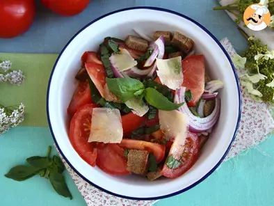 Panzanella salad - Italian salad - photo 4