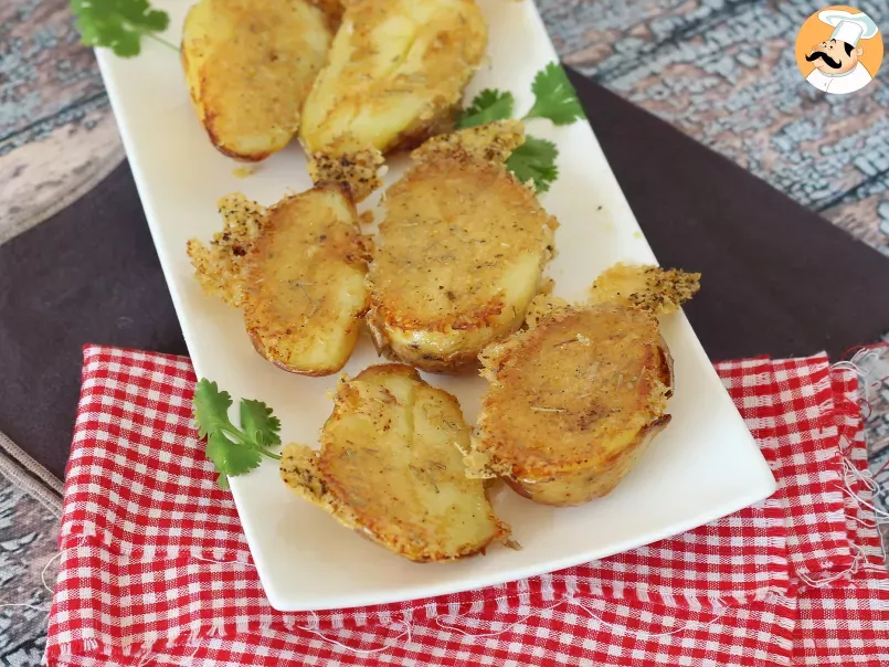 Parmesan potatoes, soft on the inside and crispy on the outside! - photo 4