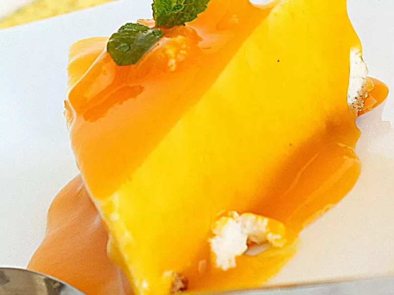 Peach & Mango Cheese Cake