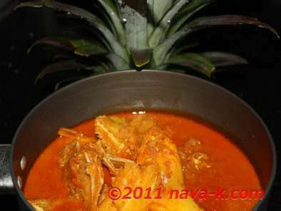 Pineapple And Salt Fish Curry - photo 2