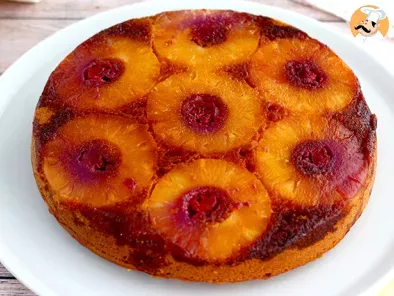 Pineapple upside down cake, the easiest recipe