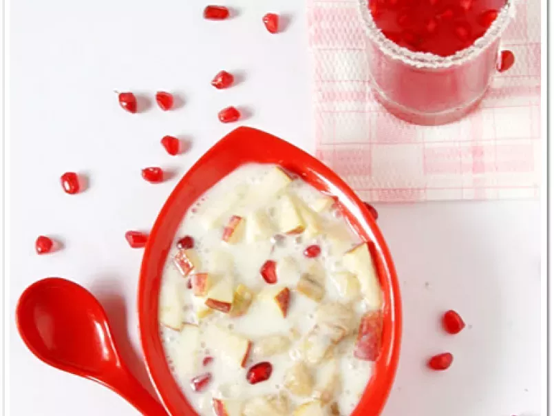 Pomegranate Mocktail & Fruity Yoghurt - photo 4