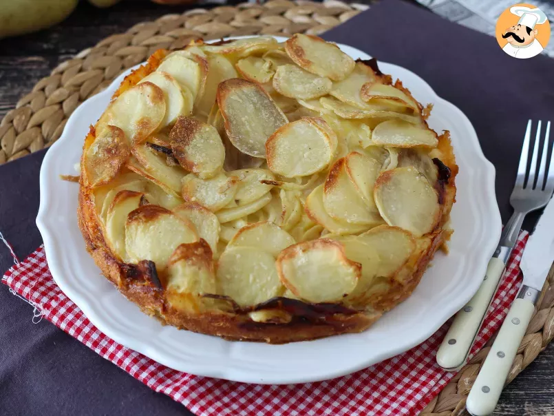 Potato cake with Raclette cheese - Video recipe!