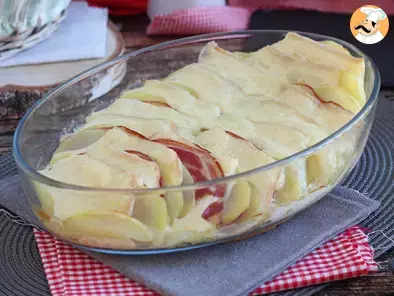 Potato, pancetta and cheese gratin - photo 2