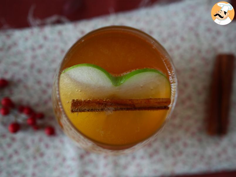 Pumpkin Cider Spritz, the spicy cocktail with pumpkin spice syrup! - photo 4