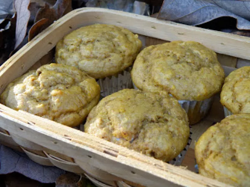 Pumpkin Pancake Muffins with Maple Cream Cheese Swirl - photo 2