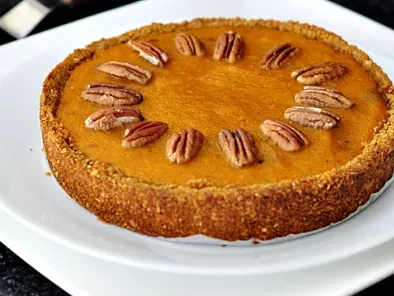 Pumpkin Pecan Pie with Cornflakes Crust - photo 2