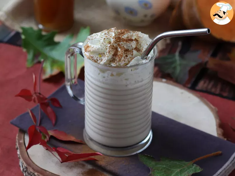 Pumpkin spice latte with homemade pumpkin spice syrup! - photo 4