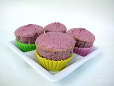 Purple Sweet Potato Cupcakes - photo 2