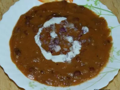 Rajma Makhani - Rajma and Toor Dal cooked with Indian Spices