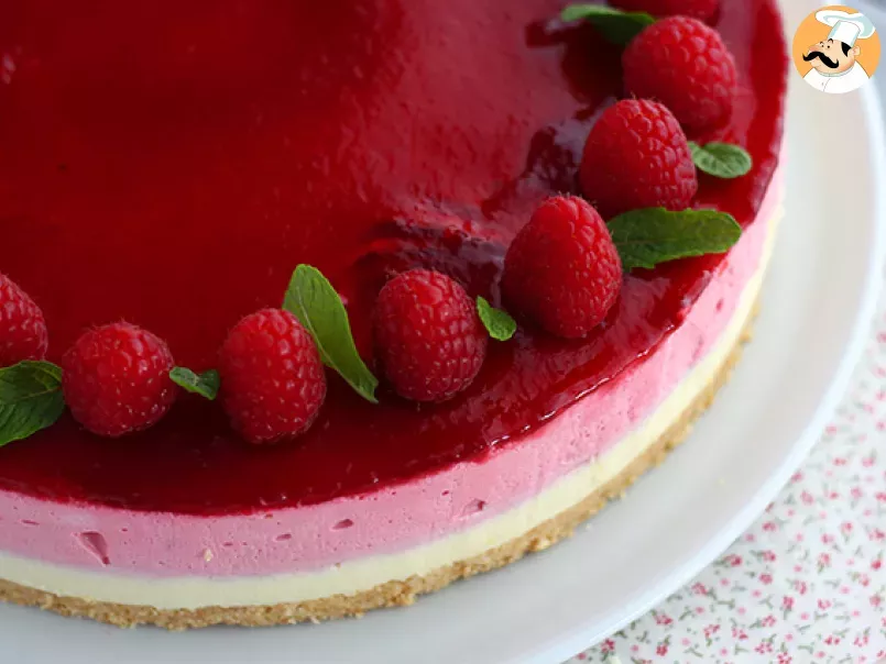 Raspberry mousse cake - Video recipe - photo 4