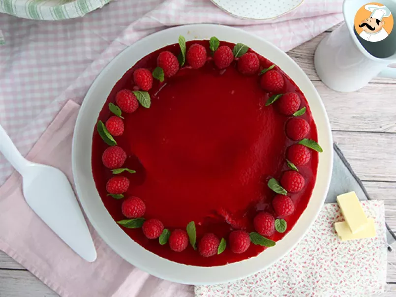 Raspberry mousse cake - Video recipe - photo 5