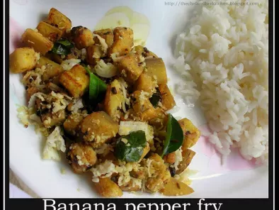 Raw Banana Pepper fry & Drumstick kootu.....a platter from Rak's Kitchen - photo 3