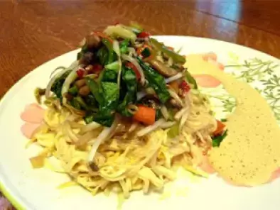 Recipe of the Week: Vegetable Satay on Zucchini and Kelp Noodles