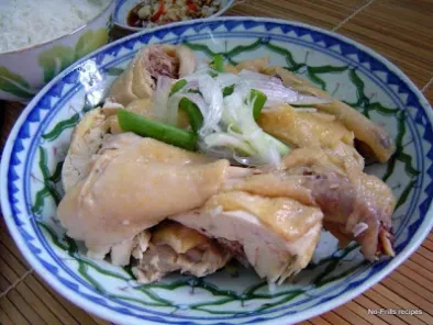 Rice cooker steamed Chicken Rice - photo 2