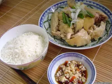 Rice cooker steamed Chicken Rice - photo 3