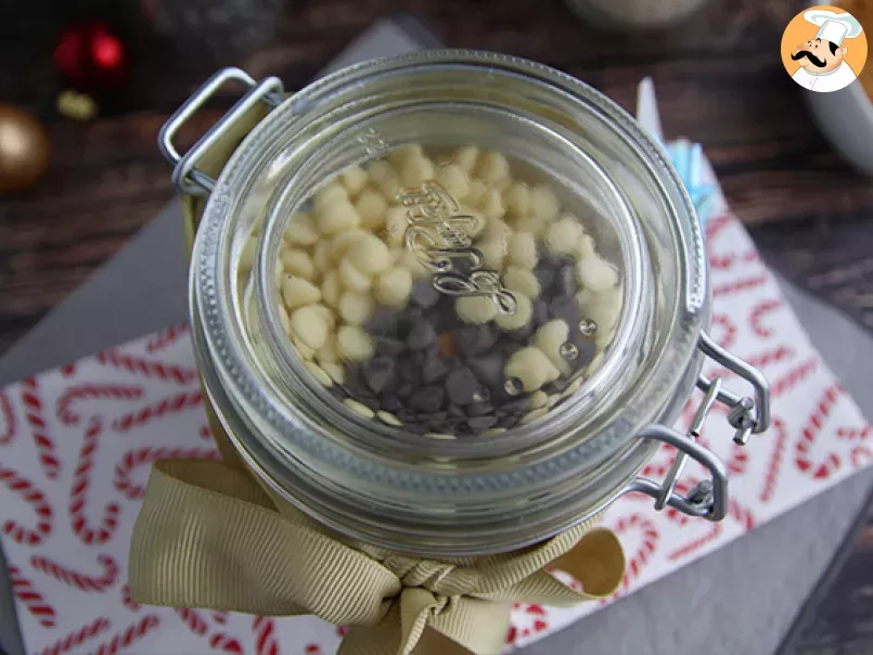 Rice pudding jar with chocolate - photo 5