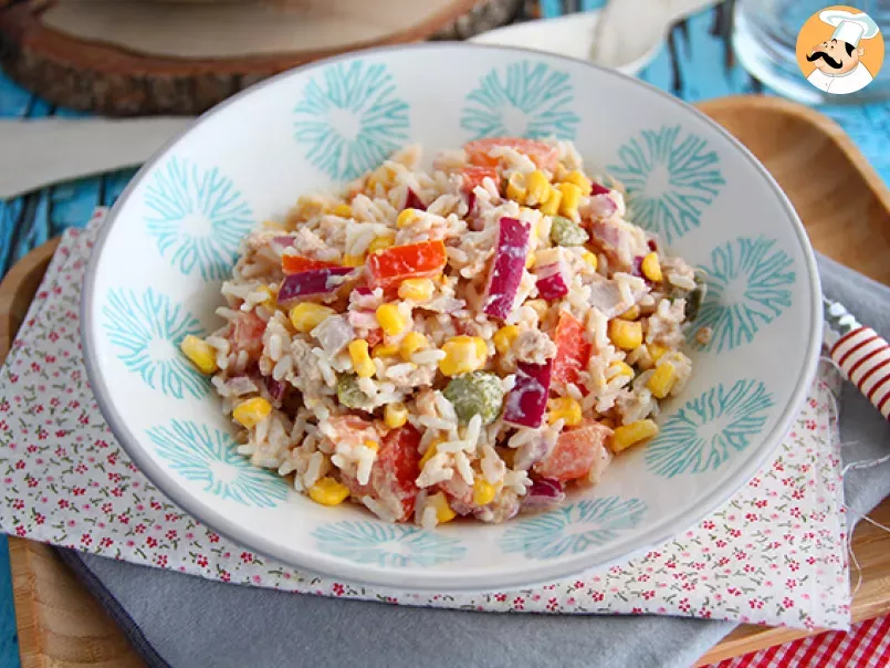 Rice salad, easy and quick!