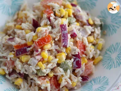 Rice salad, easy and quick! - photo 2