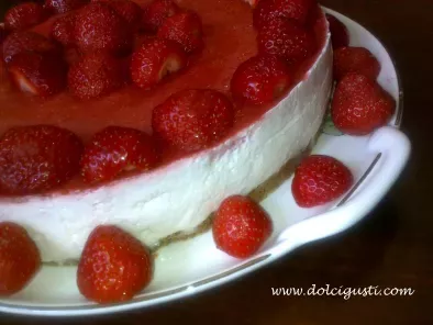 ricotta mousse with strawberry jelly - photo 3