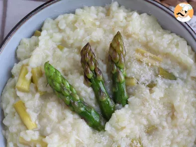 Risotto with green asparagus and parmesan - photo 2