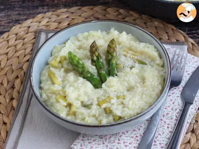 Risotto with green asparagus and parmesan - photo 3