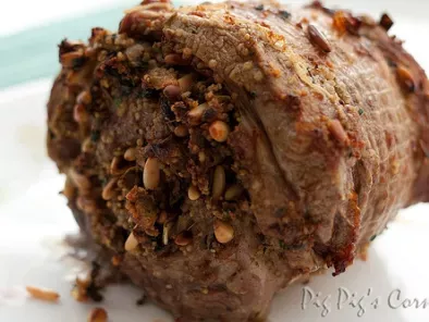 Roast Boneless Shoulder of Lamb with Couscous, Pine Nuts & Mint Stuffing - photo 3