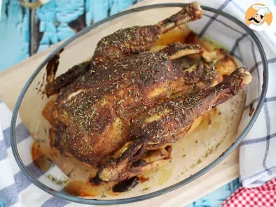 Roasted chicken with Dijon mustard and herbs - photo 2