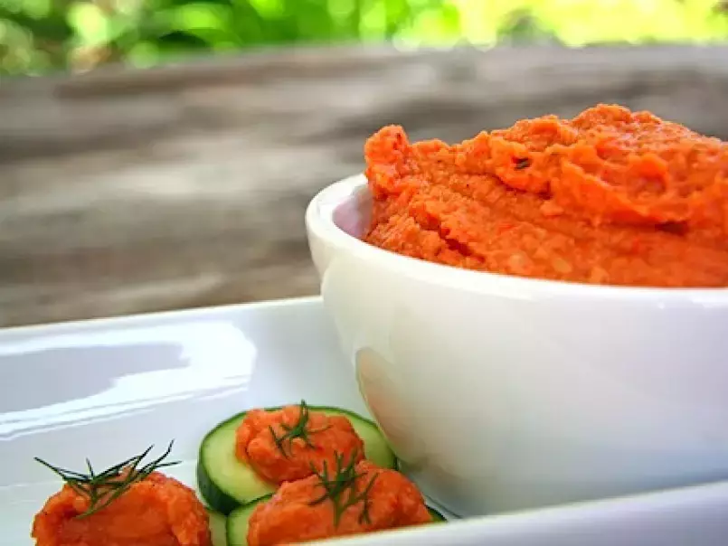 Roasted Red Pepper Hummus - photo 5