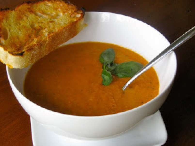 Roasted vegetable soup - photo 2