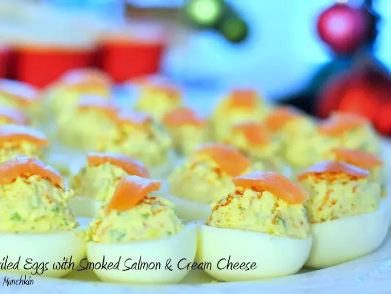 Safeway Holiday Recipe: Deviled Eggs with Smoked Salmon and Cream Cheese - photo 2