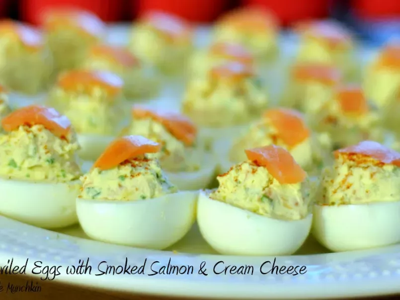 Safeway Holiday Recipe: Deviled Eggs with Smoked Salmon and Cream Cheese - photo 3
