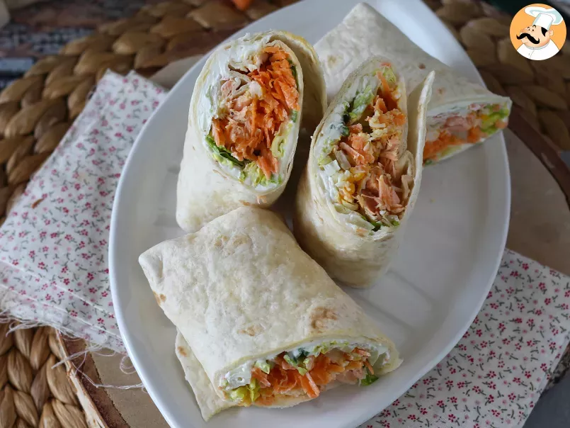 Salmon wraps, the perfect and practical sandwich to take everywhere - photo 6