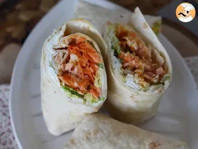 Salmon wraps, the perfect and practical sandwich to take everywhere - photo 5