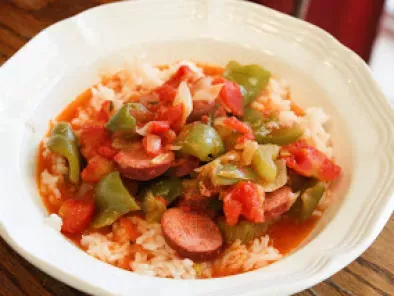 Sausage and Peppers over Rice - photo 2