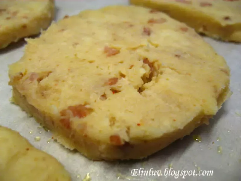 Savoury Bacon Cheddar Cookies - photo 3