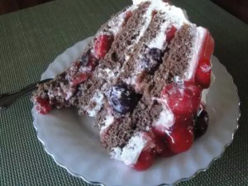 Schwarzwald Torte Black Forest Cake - photo 2
