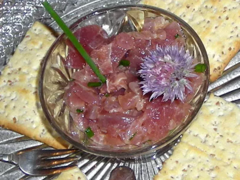 Seared Tuna Steaks with Asian Coleslaw and Wasabi Aioli Dipping Sauce - photo 2