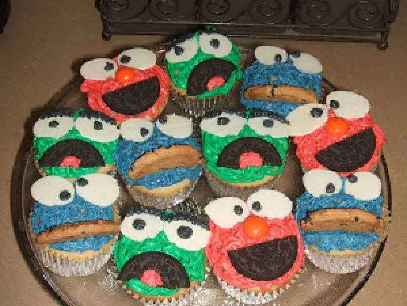Sesame Street Cupcakes - photo 2
