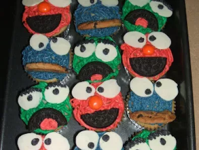 Sesame Street Cupcakes - photo 3