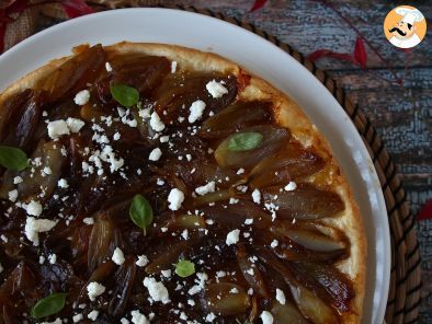 Shallot and feta tart tatin, the irresistible savory version! - photo 7