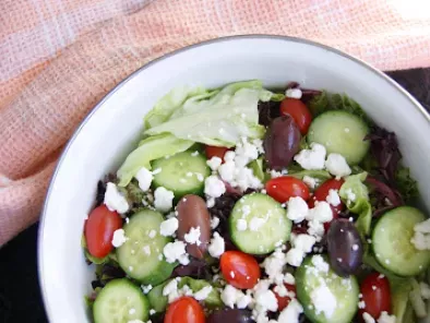 Simple Greek Salad - photo 2