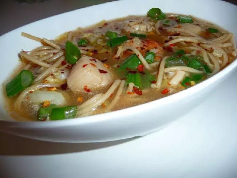 Soup's On: Asian Seafood Soup