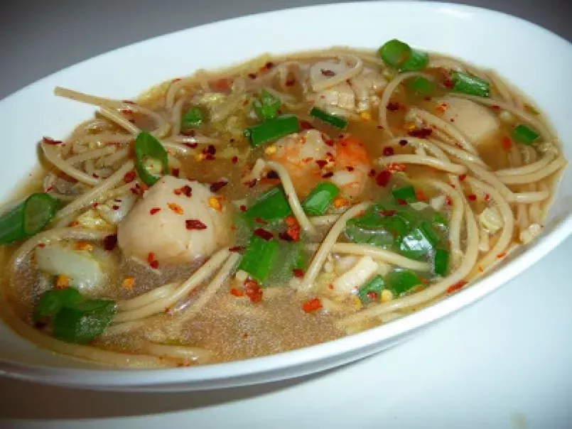 Soup's On: Asian Seafood Soup - photo 3